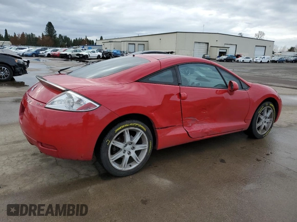 2006 Mitsubishi Eclipse GT with VIN 4A3AK34TX6E010757, listed as a Copart auction lot 51614115 with 75,848 mi miles and Salvage Title. Bid and sale history available at carsss.com. Image 3.