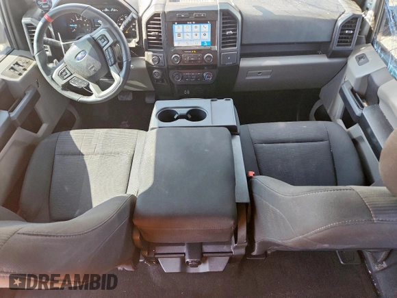2019 Ford F-150 XL with VIN 1FTEW1E56KKF32438, listed as a Copart auction lot 60466315 with 20,444 mi miles and Salvage title. Bid and sale history available at DreamBid. Image 8.