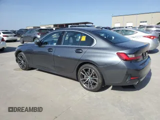 2019 BMW 3 Series 330i with VIN WBA5R1C51KFH15569, listed as a Copart auction lot 49515335 with 0 mi miles and Salvage Title. Bid and sale history available at carsss.com. Image 2.