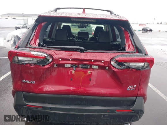 2025 Toyota RAV4 Hybrid XLE Premium with VIN JTMB6RFV6SD156635, listed as a IAAI auction lot 41979039 with 1,849 mi miles and . Bid and sale history available at DreamBid. Image 6.