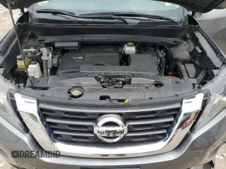 2020 Nissan Pathfinder S with VIN 5N1DR2AM5LC576489, listed as a Copart auction lot 57211435 with 75,641 mi miles and Salvage title. Bid and sale history available at DreamBid. Image 12.