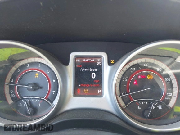 2013 Dodge Journey R/T with VIN 3C4PDDEG4DT691056, listed as a IAAI auction lot 42535196 with 198,307 mi miles and . Bid and sale history available at DreamBid. Image 7.