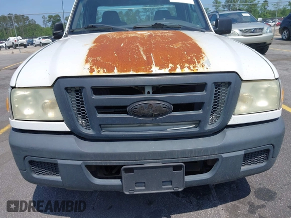 2007 Ford Ranger XL Fleet with VIN 1FTYR10E77PA06289, listed as a IAAI auction lot 42131712 with 340,000 mi miles. Bid and sale history available at carsss.com. Image 14.