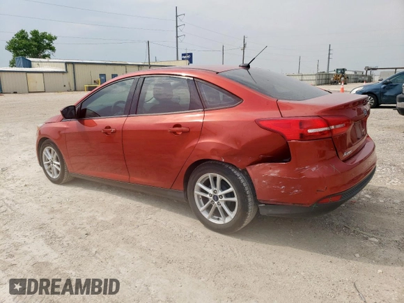 2018 Ford Focus SE with VIN 1FADP3F26JL302454, listed as a Copart auction lot 57023535 with 45,592 mi miles and Salvage title. Bid and sale history available at DreamBid. Image 2.
