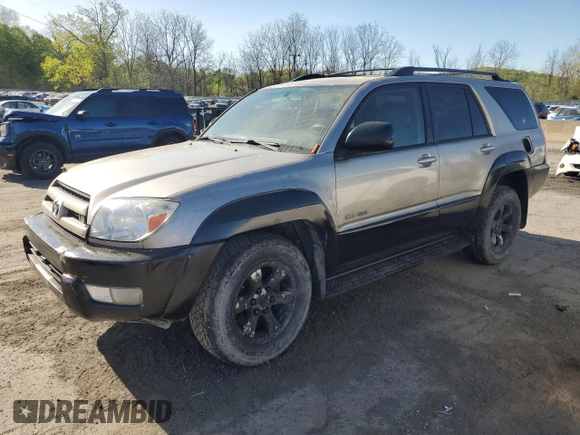 2004 Toyota 4Runner SR5 with VIN JTEBT14RX40034723, listed as a Copart auction lot 54994665 with Not Provided miles and Clean Title. Bid and sale history available at DreamBid. Image 1.