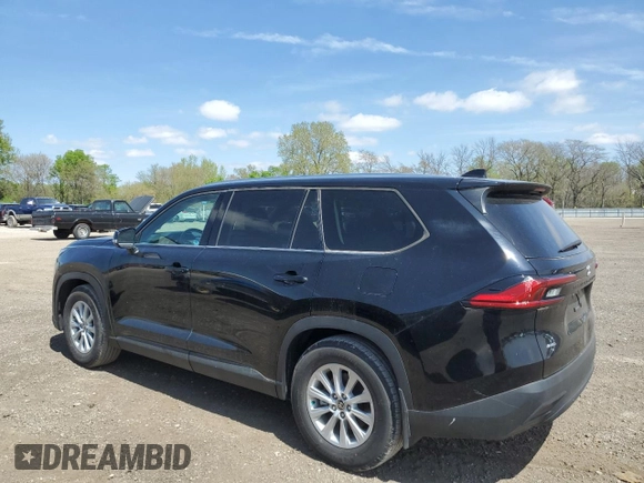 2024 Toyota Highlander XLE z VIN 5TDAAAB56RS005584, wystawiony jako Copart lot #55266455 z przebiegiem 3 809 mil mil oraz Czysty tytuł • Clean title. Historia ofert i sprzedaży dostępna na DreamBid. Obrazek 2.