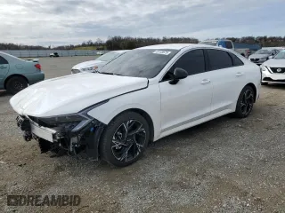 2025 Kia K5 GT-Line with VIN KNAG64J73S5290057, listed as a Copart auction lot 45133675 with 14,708 mi miles and Salvage Title. Bid and sale history available at carsss.com. Image 1.