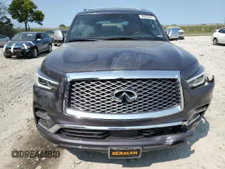 2022 Infiniti QX80 SENSORY with VIN JN8AZ2BE6N9291755, listed as a Copart auction lot 69965224 with 28,402 mi miles and Salvage Title. Bid and sale history available at carsss.com. Image 5.