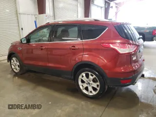 2016 Ford Escape Titanium with VIN 1FMCU9J97GUA67485, listed as a Copart auction lot 57623135 with 95,147 mi miles and Salvage title. Bid and sale history available at DreamBid. Image 2.