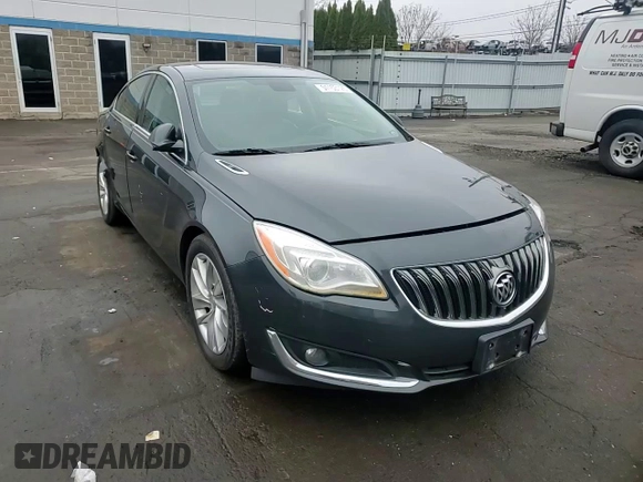 2015 Buick Regal Premium II with VIN 2G4GR5GX7F9281759, listed as a Copart auction lot 51153125 with 143,151 mi miles and Salvage title. Bid and sale history available at DreamBid. Image 10.
