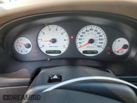 1998 Dodge Intrepid ES z VIN 2B3HD56J5WH221927, wystawiony jako Copart lot #75285814 z przebiegiem 52 449 mil mil oraz Szkoda całkowita • Salvage title. Historia ofert i sprzedaży dostępna na DreamBid. Obrazek 9.