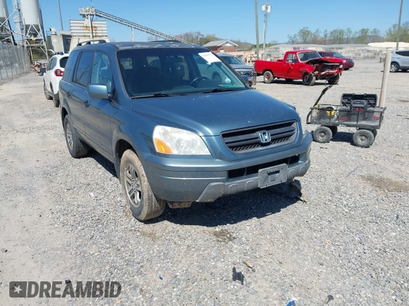 2005 Honda Pilot EX-L z VIN 2HKYF18625H509274, wystawiony jako IAAI lot #42059771 z przebiegiem 250 288 mil mil oraz . Historia ofert i sprzedaży dostępna na DreamBid. Obrazek 1.