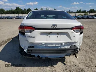 2022 Toyota Corolla LE with VIN 5YFEPMAE4NP363997, listed as a Copart auction lot 82856974 with 33,287 mi miles and Clean Title. Bid and sale history available at carsss.com. Image 6.