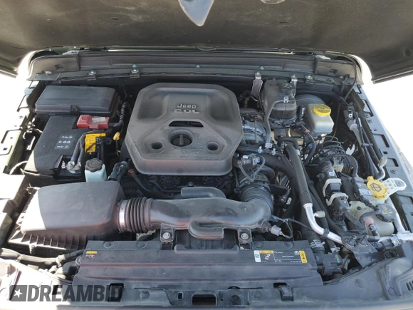2021 Jeep Wrangler Unlimited Sahara Altitude с VIN 1C4HJXEN5MW865773, выставлен на аукционе Copart как лот 66431724 с пробегом 61 101 миль миль и Списание • Salvage title. История ставок и продаж доступна на DreamBid. Изображение 13.