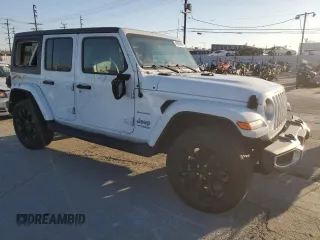 2021 Jeep Wrangler Unlimited Sahara с VIN 1C4JJXP60MW800921, выставлен на аукционе Copart как лот 46296935 с пробегом 28 474 миль миль и Списание • Salvage title. История ставок и продаж доступна на DreamBid. Изображение 4.