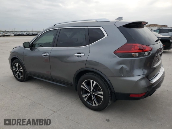 2019 Nissan Rogue SV with VIN JN8AT2MT1KW253618, listed as a Copart auction lot 82229044 with 115,902 mi miles and Salvage Title. Bid and sale history available at carsss.com. Image 2.