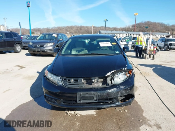 2012 Honda Civic EX-L with VIN 19XFB2F90CE004423, listed as a IAAI auction lot 41653412 with 173,662 mi miles and . Bid and sale history available at DreamBid. Image 12.