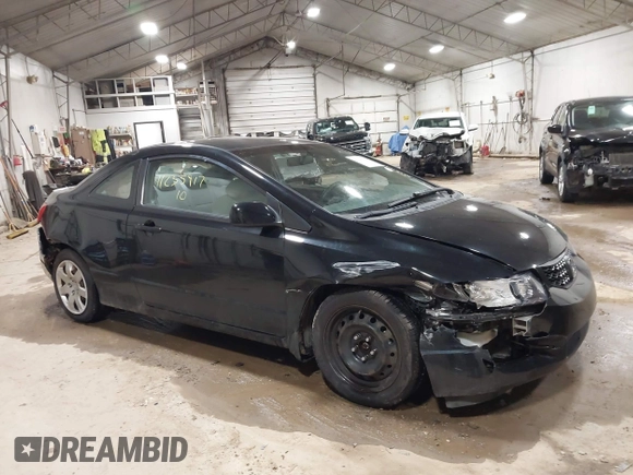 2010 Honda Civic Cpe LX with VIN 2HGFG1B69AH531712, listed as a IAAI auction lot 41235917 with 84,521 mi miles. Bid and sale history available at carsss.com. Image 1.