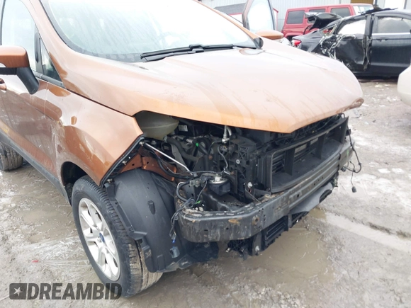 2020 Ford EcoSport SE with VIN MAJ6S3GL2LC376892, listed as a IAAI auction lot 41655638 with 56,710 mi miles and . Bid and sale history available at DreamBid. Image 18.