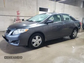 2010 Toyota Corolla with VIN 1NXBU4EE3AZ275375, listed as a Copart auction lot 54578345 with 126,390 mi miles and Salvage Title. Bid and sale history available at carsss.com. Image 1.