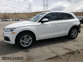 2018 Audi Q5 Premium with VIN WA1ANAFYXJ2210341, listed as a Copart auction lot 51179215 with 63,649 mi miles and Salvage Title. Bid and sale history available at carsss.com. Image 1.
