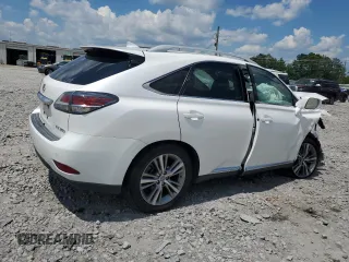 2015 Lexus RX 350 with VIN 2T2ZK1BA4FC166044, listed as a Copart auction lot 61490784 with 0 mi miles and Salvage Title. Bid and sale history available at carsss.com. Image 3.