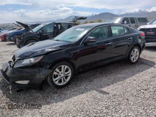 2013 Kia Optima EX with VIN 5XXGN4A71DG119487, listed as a Copart auction lot 53202035 with 208,108 mi miles and Salvage Title. Bid and sale history available at carsss.com. Image 1.