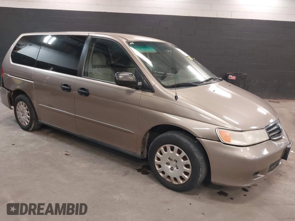 2004 Honda Odyssey LX with VIN 5FNRL18534B072936, listed as a IAAI auction lot 42366971 with 185,534 mi miles and . Bid and sale history available at DreamBid. Image 1.