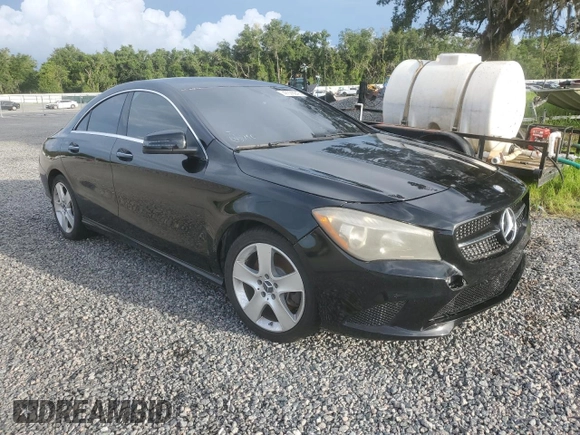 2016 Mercedes-Benz CLA 250 with VIN WDDSJ4EB3GN303266, listed as a Copart auction lot 47376943 with 95,323 mi miles and . Bid and sale history available at DreamBid. Image 4.
