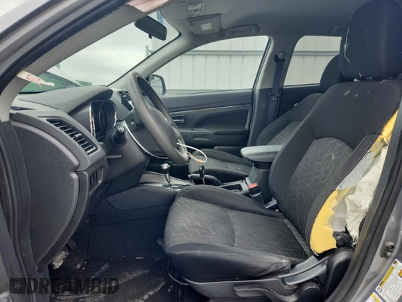 2020 Mitsubishi Outlander ES with VIN JA4AP3AU9LU021858, listed as a Copart auction lot 58793345 with 102,995 mi miles and Salvage title. Bid and sale history available at DreamBid. Image 7.