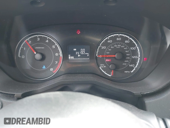 2022 Subaru Crosstrek with VIN JF2GTAAC0NG263612, listed as a IAAI auction lot 41620713 with 35,782 mi miles and . Bid and sale history available at DreamBid. Image 7.