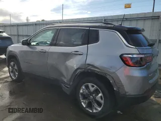 2021 Jeep Compass Limited with VIN 3C4NJDCB6MT599633, listed as a Copart auction lot 50363305 with 58,419 mi miles and Salvage Title. Bid and sale history available at carsss.com. Image 2.