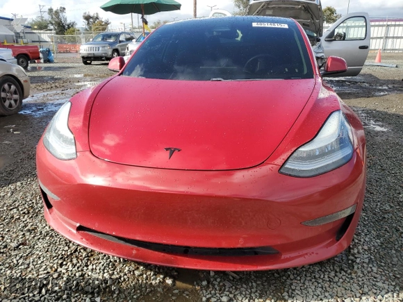 2020 Tesla Model 3 Long Range with VIN 5YJ3E1EB0LF712125, listed as a Copart auction lot 48514815 with 102,397 mi miles and Salvage Title. Bid and sale history available at DreamBid. Image 5.