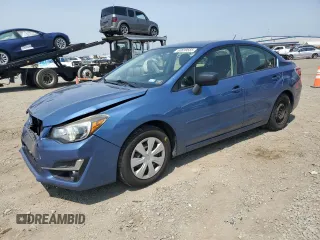 2016 Subaru Impreza with VIN JF1GJAA64GH022024, listed as a Copart auction lot 63639565 with 126,306 mi miles and Salvage title. Bid and sale history available at DreamBid. Image 1.