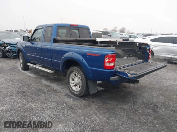 2007 Ford Ranger XL with VIN 1FTYR14U67PA43707, listed as a IAAI auction lot 41264804 with 106,501 mi miles. Bid and sale history available at carsss.com. Image 3.