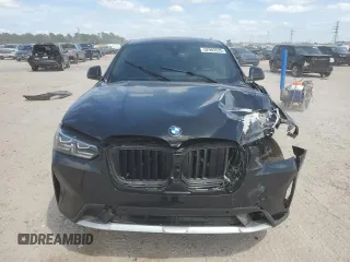 2024 BMW X4 xDrive30i with VIN 5UX33DT03R9U08801, listed as a Copart auction lot 52982635 with 25,238 mi miles and Salvage Title. Bid and sale history available at carsss.com. Image 5.