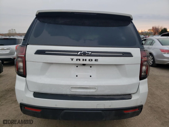 2023 Chevrolet Tahoe Z71 with VIN 1GNSKPKD0PR240321, listed as a Copart auction lot 78127584 with 49,029 mi miles and Salvage Title. Bid and sale history available at carsss.com. Image 6.