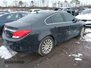2011 Buick Regal CXL RL6 with VIN W04GU5GC4B1007234, listed as a IAAI auction lot 41550941 with 999,999 mi miles. Bid and sale history available at carsss.com. Image 4.