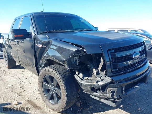 2013 Ford F-150 XL with VIN 1FTFW1EF8DFB01589, listed as a IAAI auction lot 41546455 with 157,255 mi miles. Bid and sale history available at carsss.com. Image 6.