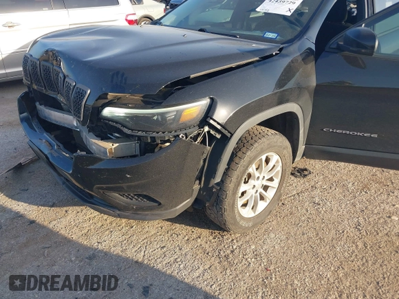 2021 Jeep Cherokee Latitude z VIN 1C4PJMCB7MD154249, wystawiony jako IAAI lot #42439729 z przebiegiem 49 152 mil mil oraz . Historia ofert i sprzedaży dostępna na DreamBid. Obrazek 6.
