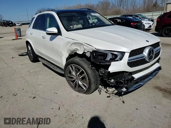 2022 Mercedes-Benz GLE 450 with VIN 4JGFB5KBXNA645994, listed as a Copart auction lot 50498785 with 41,047 mi miles and Salvage title. Bid and sale history available at DreamBid. Image 11.