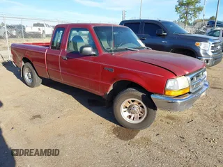 1999 Ford Ranger XL with VIN 1FTYR14V7XPB13983, listed as a IAAI auction lot 41764963 with 177,566 mi miles. Bid and sale history available at carsss.com. Image 1.