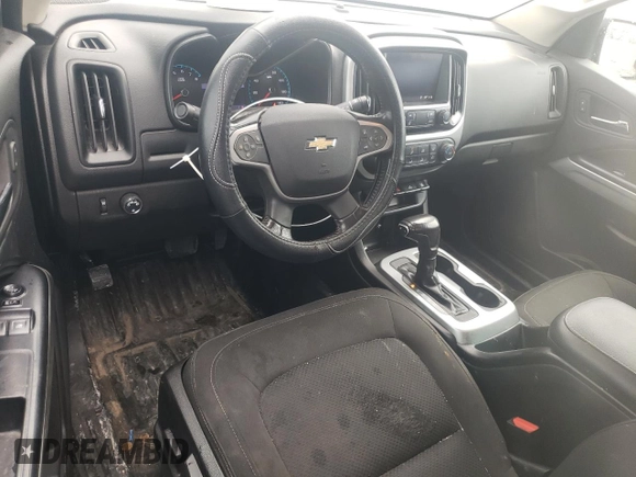 2020 Chevrolet Colorado 2WD LT with VIN 1GCHSCEA3L1156063, listed as a Copart auction lot 51670345 with 128,684 mi miles and Salvage title. Bid and sale history available at DreamBid. Image 8.
