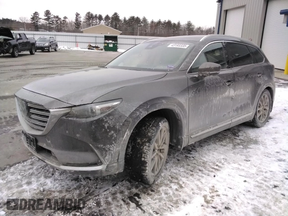 2019 Mazda CX-9 Grand Touring with VIN JM3TCBDY0K0329890, listed as a Copart auction lot 43193335 with 160,457 mi miles and Salvage Title. Bid and sale history available at carsss.com. Image 1.
