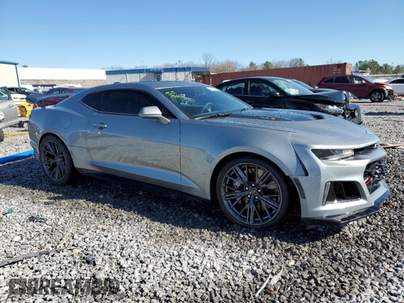 2023 Chevrolet Camaro ZL1 with VIN 1G1FK1R60P0104167, listed as a Copart auction lot 47892525 with 16,795 mi miles and Salvage title. Bid and sale history available at DreamBid. Image 4.