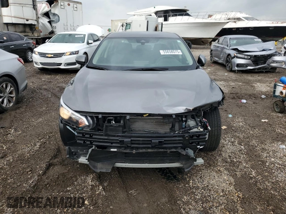 2024 Nissan Sentra S z VIN 3N1AB8BVXRY278822, wystawiony jako Copart lot #55658075 z przebiegiem 24 809 mil mil oraz Szkoda całkowita • Salvage title. Historia ofert i sprzedaży dostępna na DreamBid. Obrazek 5.