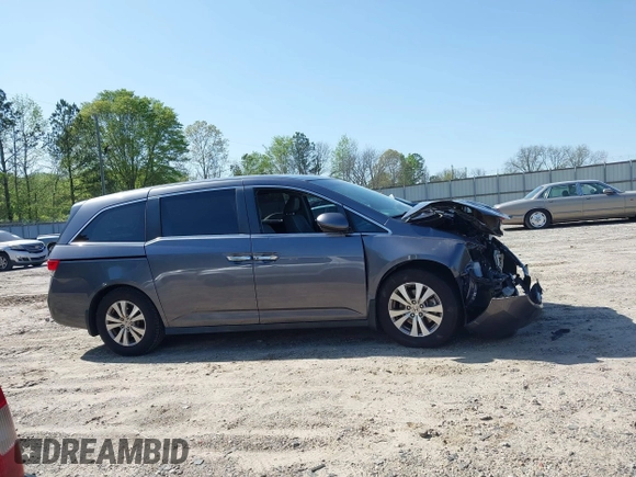 2015 Honda Odyssey EX-L with VIN 5FNRL5H66FB131223, listed as a IAAI auction lot 41998554 with 103,433 mi miles and . Bid and sale history available at DreamBid. Image 13.