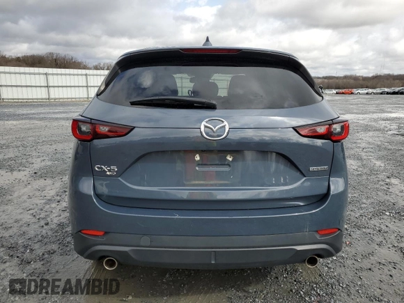 2022 Mazda CX-5 2.5 S Preferred Package with VIN JM3KFBCM0N0566241, listed as a Copart auction lot 46943285 with 53,187 mi miles and Salvage Title. Bid and sale history available at carsss.com. Image 6.