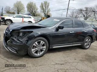 2013 Honda Crosstour EX-L with VIN 5J6TF2H51DL004676, listed as a Copart auction lot 51875405 with 154,756 mi miles and Salvage Title. Bid and sale history available at carsss.com. Image 1.