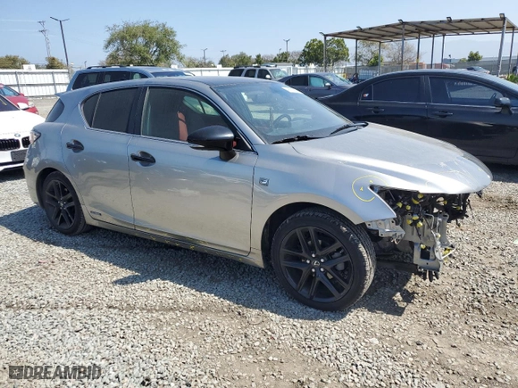 2016 Lexus CT 200h Hybrid with VIN JTHKD5BH6G2270179, listed as a Copart auction lot 49770295 with 97,338 mi miles and Salvage Title. Bid and sale history available at carsss.com. Image 4.